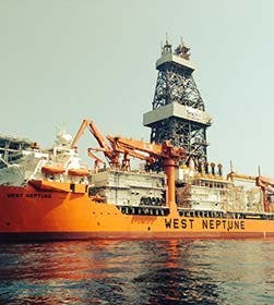 West Neptune drillship West Neptune drillship