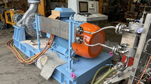 API 610 OH2 pump for FPSO Atlanta undergoing final testing at Amarinth&rsquo;s facilities