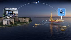 Graphic depiction of the Ocean Perception's marine mammal mitigation software capabilities. Graphic depiction of the Ocean Perception's marine mammal mitigation software capabilities.