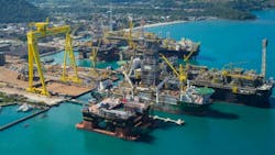 BrasFELS Shipyard (BrasFELS), a member of the Seatrium Group, has secured a contract from Offshore Frontier Solutions Pte. Ltd, a MODEC Group company, to undertake parts of the topside modules fabrication of an FPSO for the Raia project in Brazil. BrasFELS Shipyard (BrasFELS), a member of the Seatrium Group, has secured a contract from Offshore Frontier Solutions Pte. Ltd, a MODEC Group company, to undertake parts of the topside modules fabrication of an FPSO for the Raia project in Brazil.