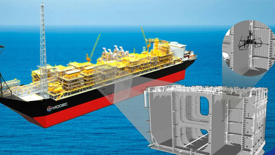 Drones provide safer approach to FPSO hull tank inspections | Offshore