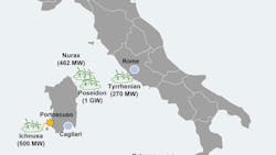 Tyrrhenian, Nurax and Poseidon are three floating wind projects in Italy belonging to the Consortium of Copenhagen Infrastructure Partner and GreenIT. Tyrrhenian, Nurax and Poseidon are three floating wind projects in Italy belonging to the Consortium of Copenhagen Infrastructure Partner and GreenIT.