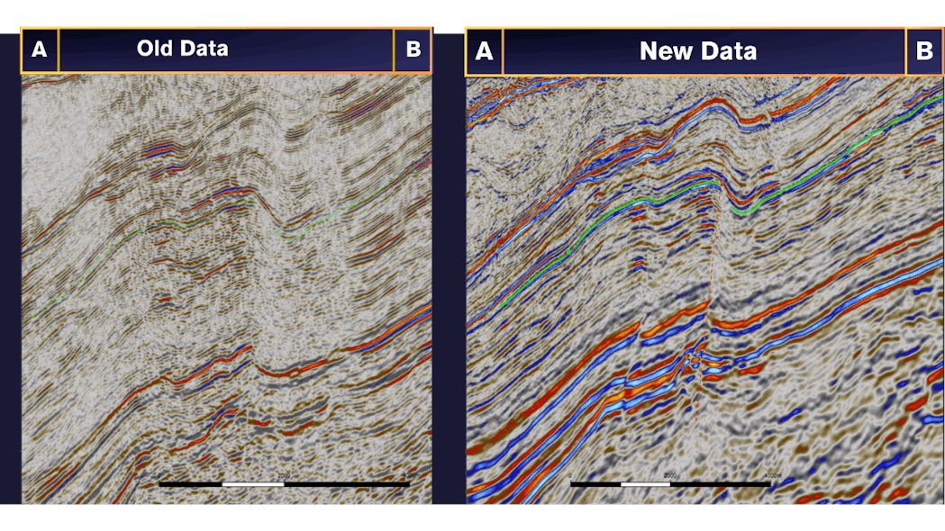 SASB 3D - New vs Old Processing Data SASB 3D - New vs Old Processing Data
