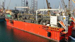 Eni says that the Tango FLNG has a liquefaction capacity of close to 1 bcm/yr.