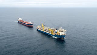 The standby vessel Esvagt Stavanger helped to remediate an oil spill at the Alvheim FPSO back in November.