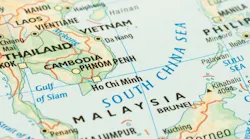 The Lufeng project is located in the eastern South China Sea, with an average water depth of about 136 m.