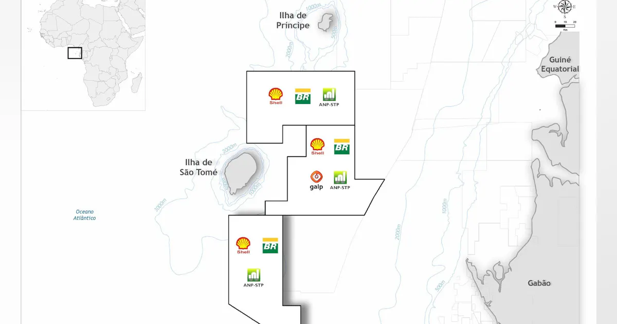 Petrobras joins Shell in three blocks offshore São Tomé and Príncipe ...