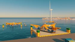 The modularity of Gazelle&rsquo;s components enables the offshore wind platform modules to be fabricated cost-effectively in shipyards and then transported to an assembly port, adjacent to a wind farm to be completed.