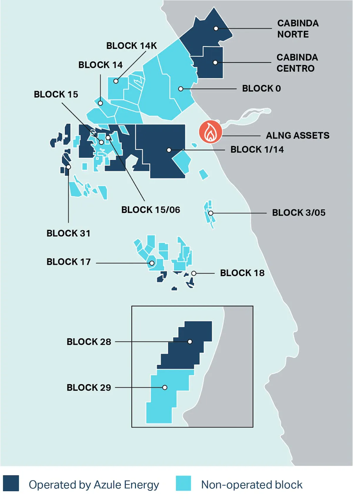 Azule awarded operatorship of frontier blocks offshore Angola | Offshore