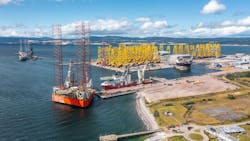 The major subsea fabrication project will be undertaken the Port of Nigg facility (pictured).