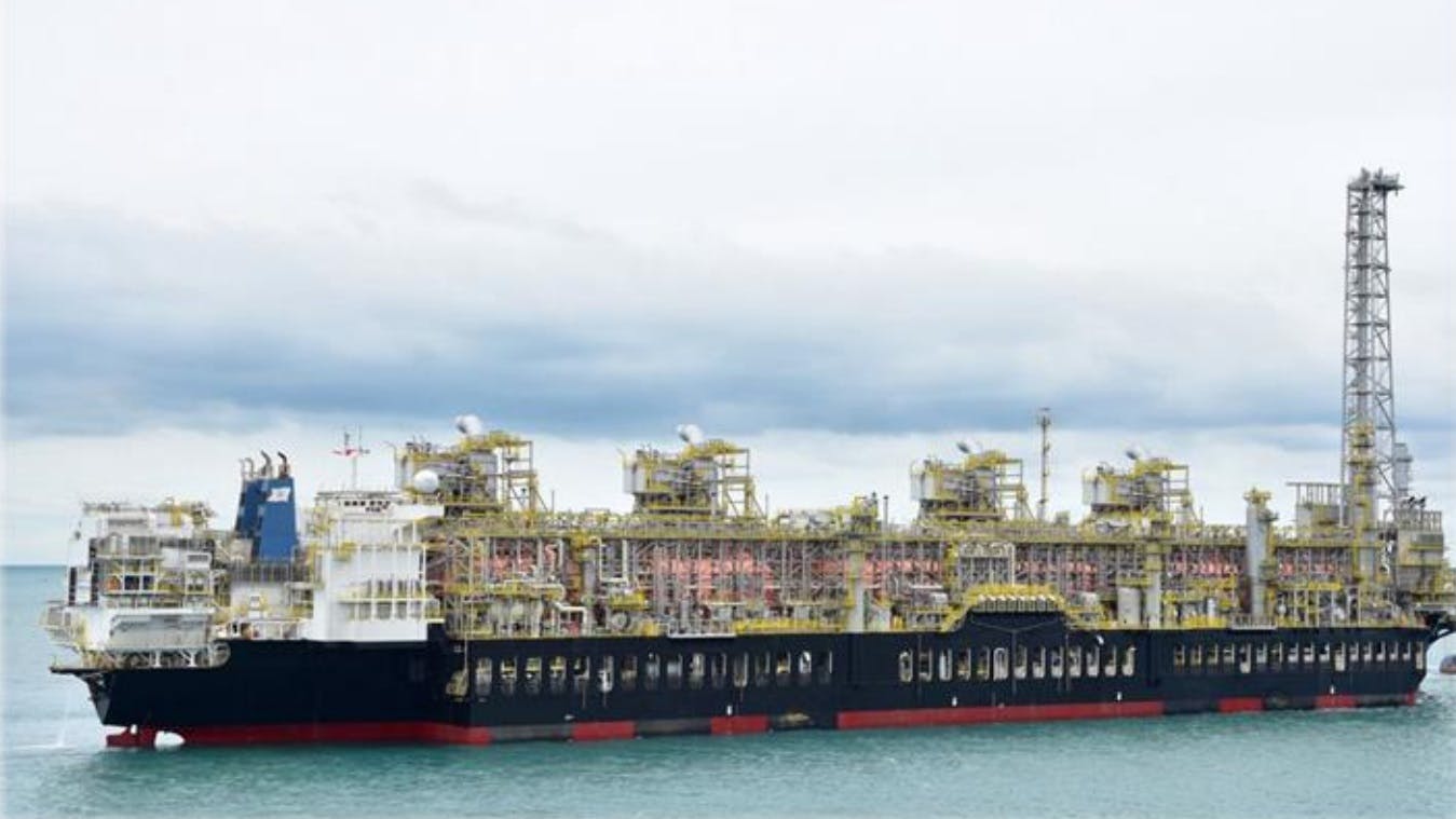 FLNG Gimi sailed from Singapore Nov. 19, 2023.
