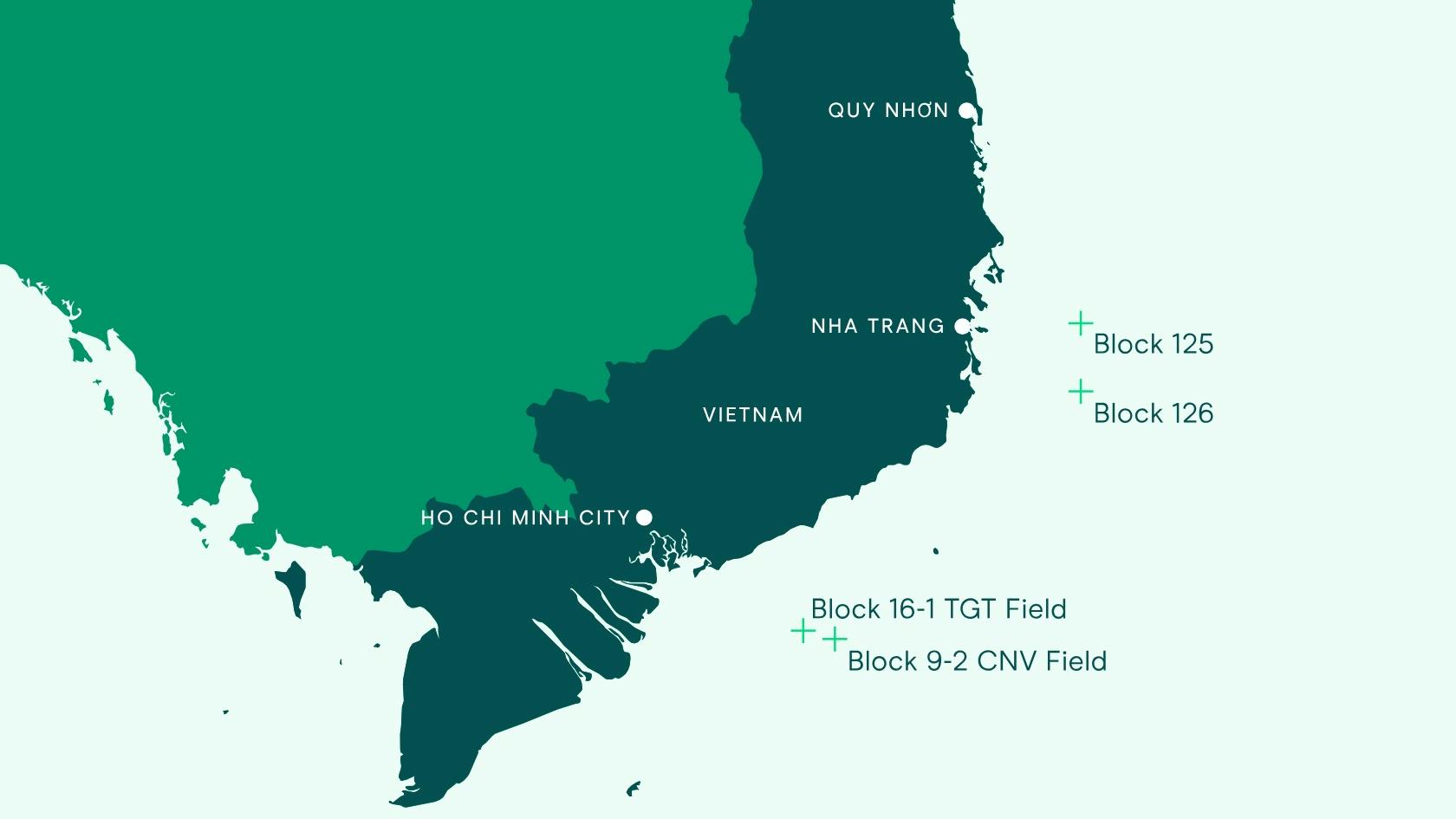 The TGT Field is located in Block 16-1 offshore Vietnam in the shallow-water Cuu Long Basin, about 100 km from Vung Tau.