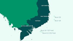 The TGT Field is located in Block 16-1 offshore Vietnam in the shallow-water Cuu Long Basin, about 100 km from Vung Tau. The TGT Field is located in Block 16-1 offshore Vietnam in the shallow-water Cuu Long Basin, about 100 km from Vung Tau.