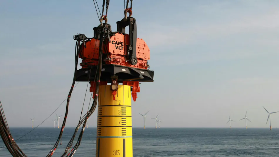 Wind Pin File Vibro lifting tools deployed for Hai Long wind farm pin piles | Offshore