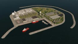 CIP is part of the Vind&Oslash; consortium, which the partners said in 2020 would be the world&rsquo;s first energy island. The artificial island is to be built in the Danish part of the North Sea, about 100 km from land.