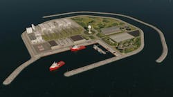 CIP is part of the VindØ consortium, which the partners said in 2020 would be the world’s first energy island. The artificial island is to be built in the Danish part of the North Sea, about 100 km from land. CIP is part of the VindØ consortium, which the partners said in 2020 would be the world’s first energy island. The artificial island is to be built in the Danish part of the North Sea, about 100 km from land.