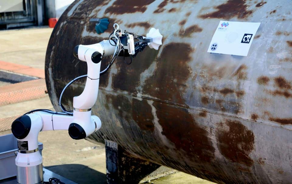 ORCA Hub says advanced robot arm manipulation can provide a safe infrastructure interaction in hazardous areas.