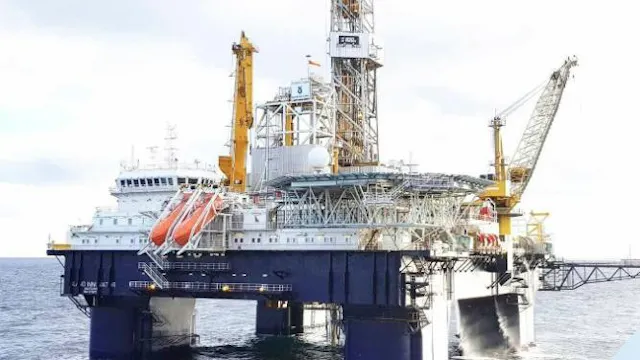 Trident 16 Rig Semisub rig starts drilling for Trident offshore Equatorial Guinea ...