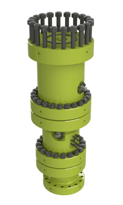 A 3D image render of Interventek’s Bore Selector, which will be deployed from the Well-Safe Guardian A 3D image render of Interventek’s Bore Selector, which will be deployed from the Well-Safe Guardian