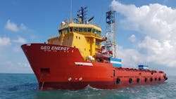 PDE Offshore Corp.&rsquo;s MV Geo Energy vessel