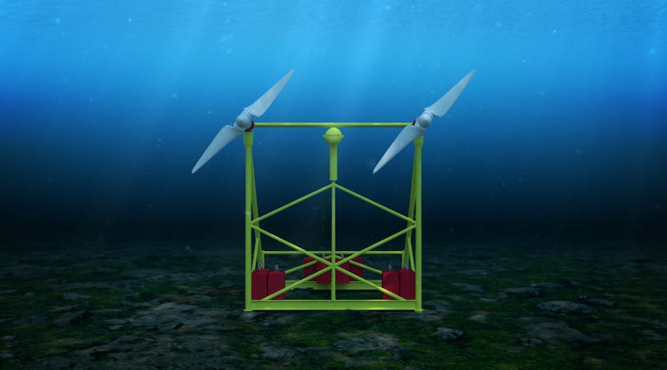 The HydroWing tidal stream energy device