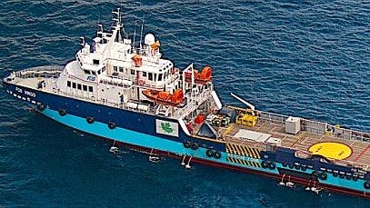 Wintermar's FOS Virgo multipurpose supply vessel features 10,300 BHP power.