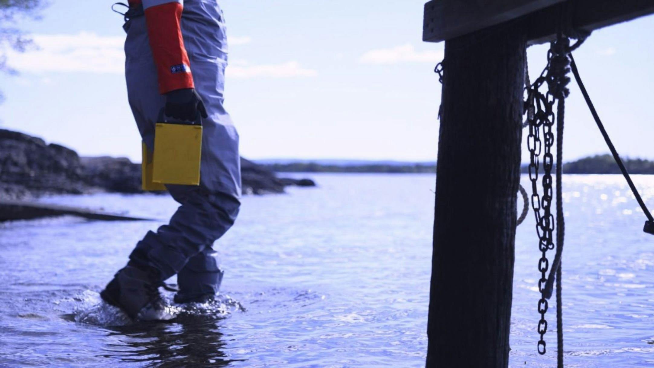 Shearwater says Pearl is the world’s smallest and lightest ocean bottom seismic node.