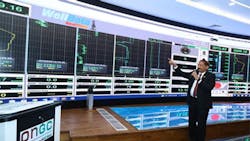 ONGC Director (Technology & Field Services) OP Singh explains the real-time monitoring of drilling rigs remotely in ONGC Darpan. ONGC Director (Technology & Field Services) OP Singh explains the real-time monitoring of drilling rigs remotely in ONGC Darpan.