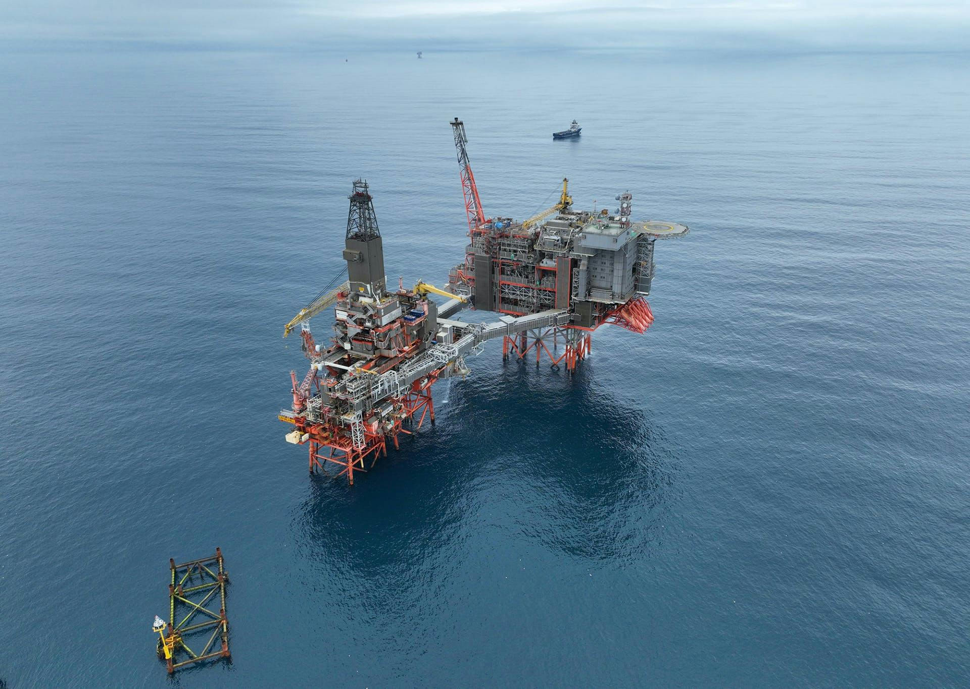 The Valhall Field is located in the southern part of the Norwegian sector in the North Sea.