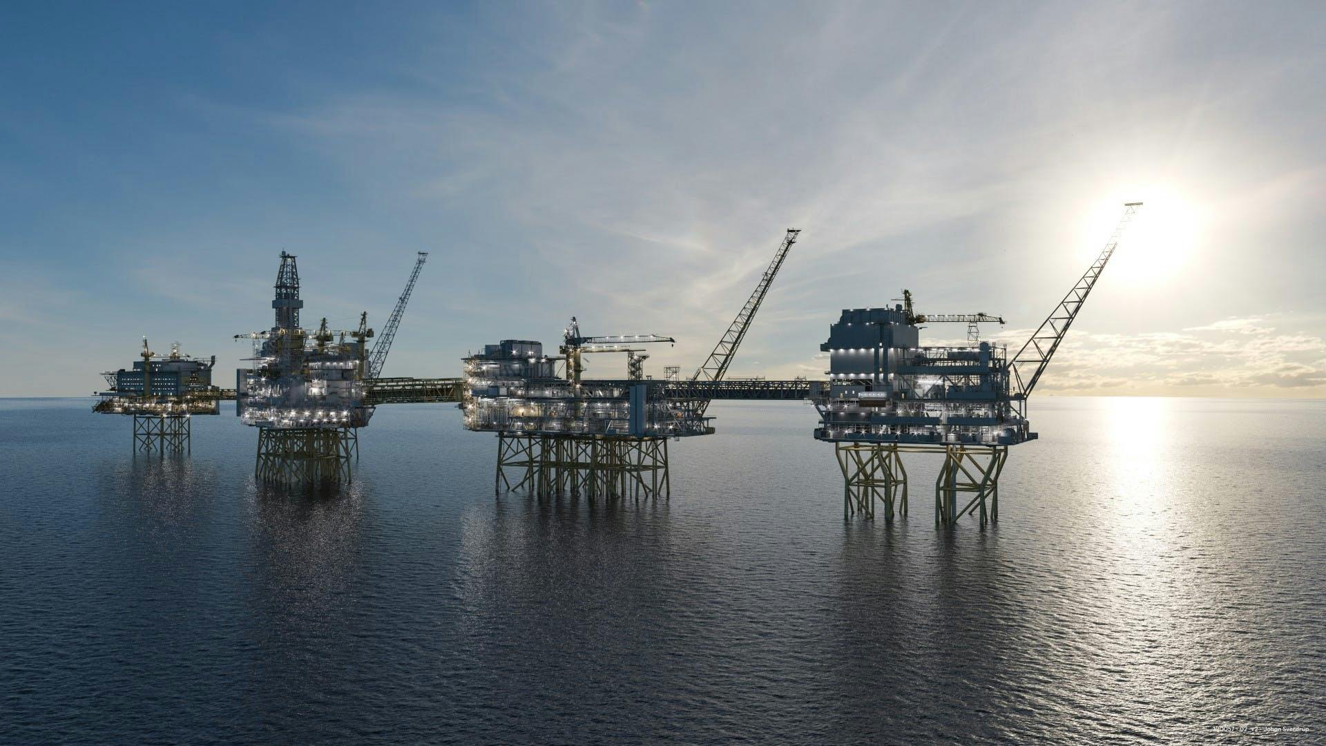 Johan Sverdrup is the third largest oil field on the Norwegian shelf, with expected resources of 2.7 Bboe, according to Aker BP.