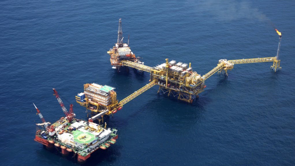 Zaap-C platform in the Gulf of Mexico, circa January 2013
