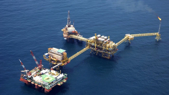 Zaap-C platform in the Gulf of Mexico, circa January 2013