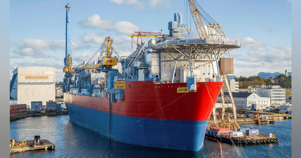 Balder Offshore Rig North Sea Balder X project heading for late-year startup | Offshore ...