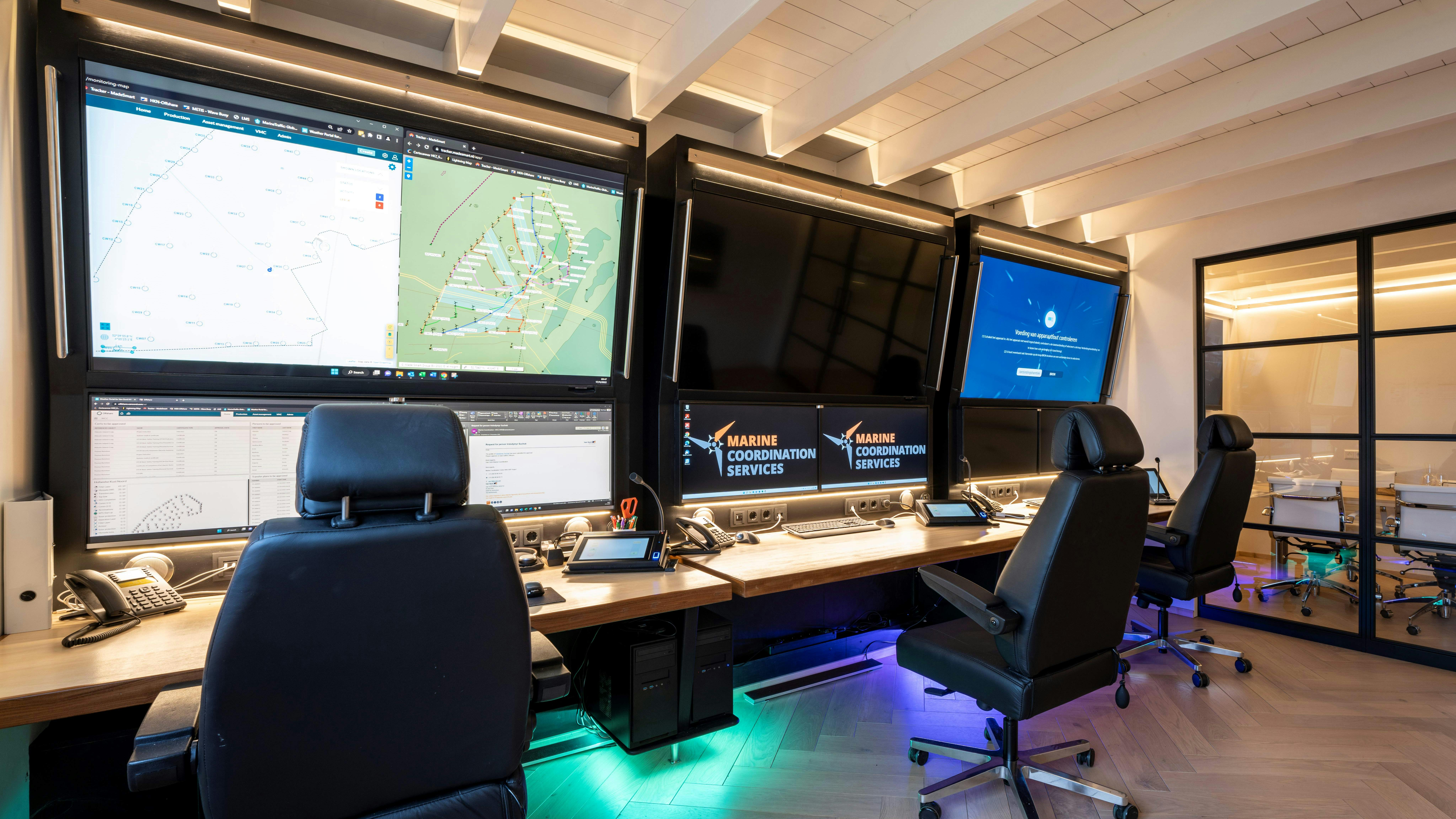 MCS' marine coordination control room