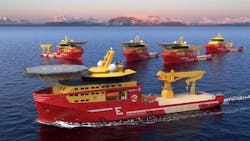 Eidesvik Offshore and Agalas plan to build a construction support vessel (CSV) to perform subsea and offshore wind operations. The companies have also been granted options for four additional vessels.