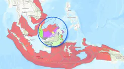 Overview of basins covered by the Southeast Asia Carbon Storage Study and snapshot of storage play segmentation