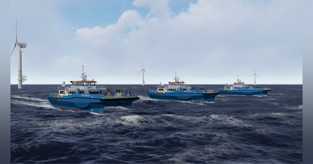 Three SWATH CTVs to be built to new Ad Hoc Marine design | Offshore ...