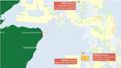 Orcadian Energy has received two licenses covering multiple blocks in the central North Sea under the UK’s 33rd Licensing Round. Orcadian Energy has received two licenses covering multiple blocks in the central North Sea under the UK’s 33rd Licensing Round.