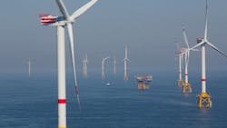 C-Power&apos;s Thornton Bank Wind Farm in the Belgian North Sea