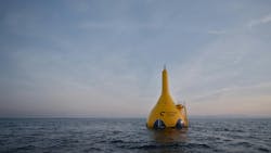 CorPower’s C4 device deployed offshore Portugal. CorPower’s C4 device deployed offshore Portugal.