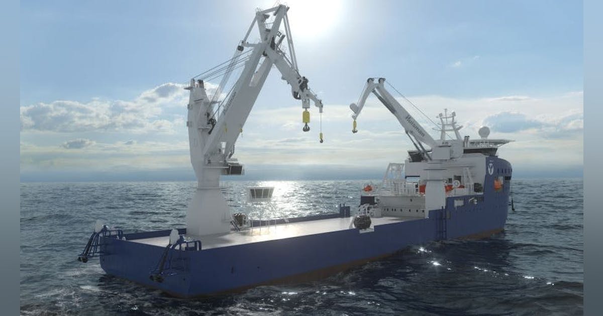TOYO、日本の風力発電所向けにHuismanサブシークレーンを発注 TOYO、日本の風力発電所向けにHuismanサブシークレーンを発注