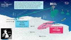 The Northern Endurance Partnership says it enables Net Zero Teesside and the East Coast Cluster by providing the common infrastructure needed to transport CO2 from emitters in the Humber and Teesside to secure offshore storage in the North Sea. The Northern Endurance Partnership says it enables Net Zero Teesside and the East Coast Cluster by providing the common infrastructure needed to transport CO2 from emitters in the Humber and Teesside to secure offshore storage in the North Sea.