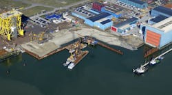 Smulders new site for DC platform fabrication in Vlissingen, the Netherlands. Smulders new site for DC platform fabrication in Vlissingen, the Netherlands.