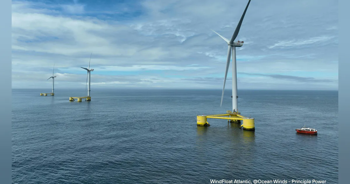 WindFloat Atlantic maintaining high availability offshore Portugal ...