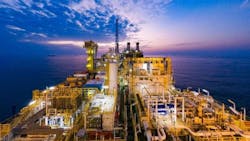 After successful shipyard works and sea trials, FPSO Atlanta is enroute to the offshore Atlanta Field, according to project schedule. ETA is 45 days, which may vary depending on sea conditions. After successful shipyard works and sea trials, FPSO Atlanta is enroute to the offshore Atlanta Field, according to project schedule. ETA is 45 days, which may vary depending on sea conditions.