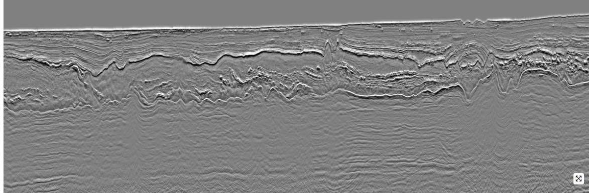According to PGS, encouraging imaging in the pre-Messinian section is already apparent in this pseudo relief image from the early-out KPSDM full stack volume through Merneith & Luxor MC3D. According to PGS, encouraging imaging in the pre-Messinian section is already apparent in this pseudo relief image from the early-out KPSDM full stack volume through Merneith & Luxor MC3D.