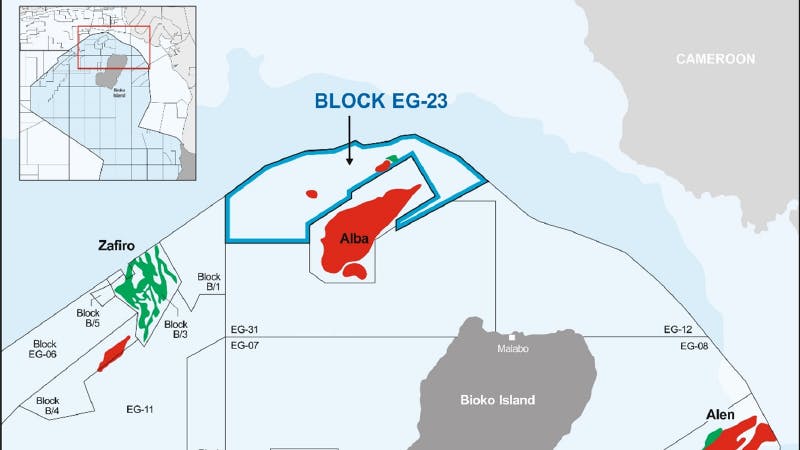 Map of Block EG-23