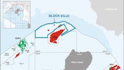 Map of Block EG-23