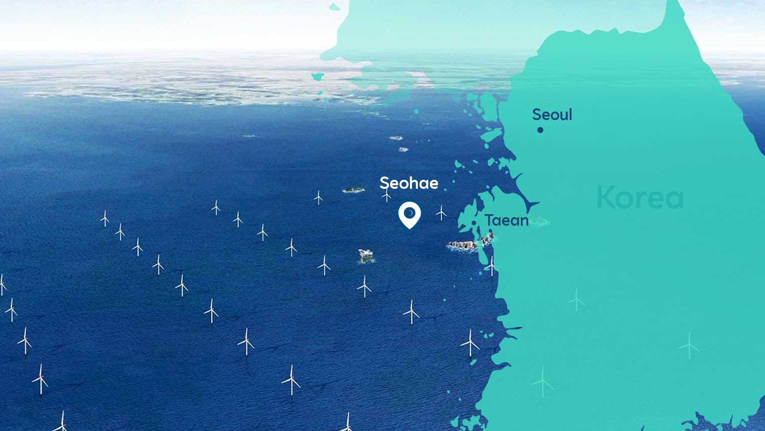 The Seohae offshore wind farm's engineering and environmental impact assessment studies are underway.