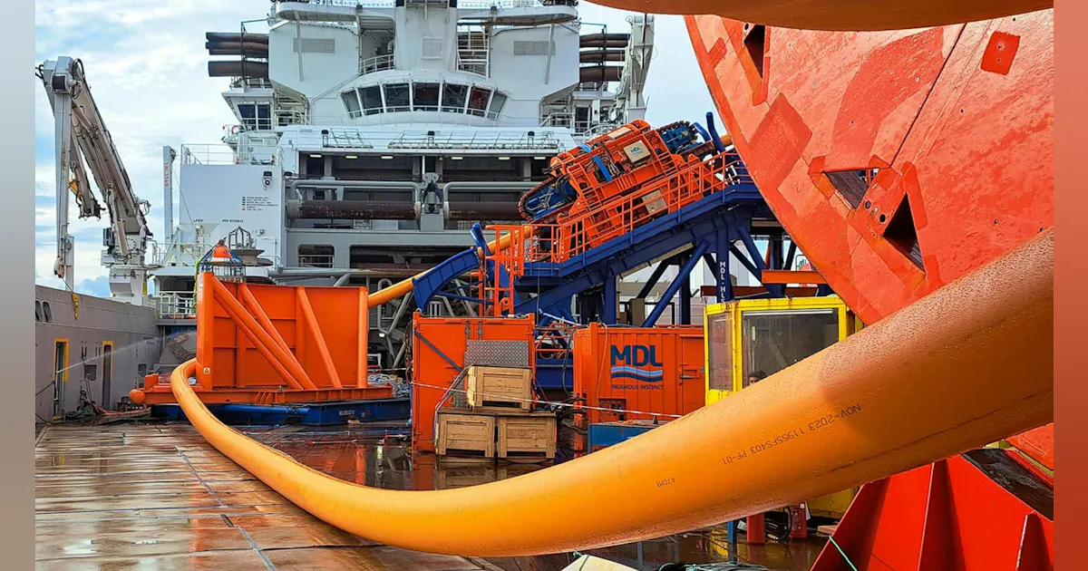 Fsru Project MDL supports FSRU pipelay project offshore Greece | Offshore Magazine